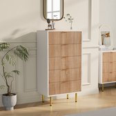 Hout + Wit - 5 lades