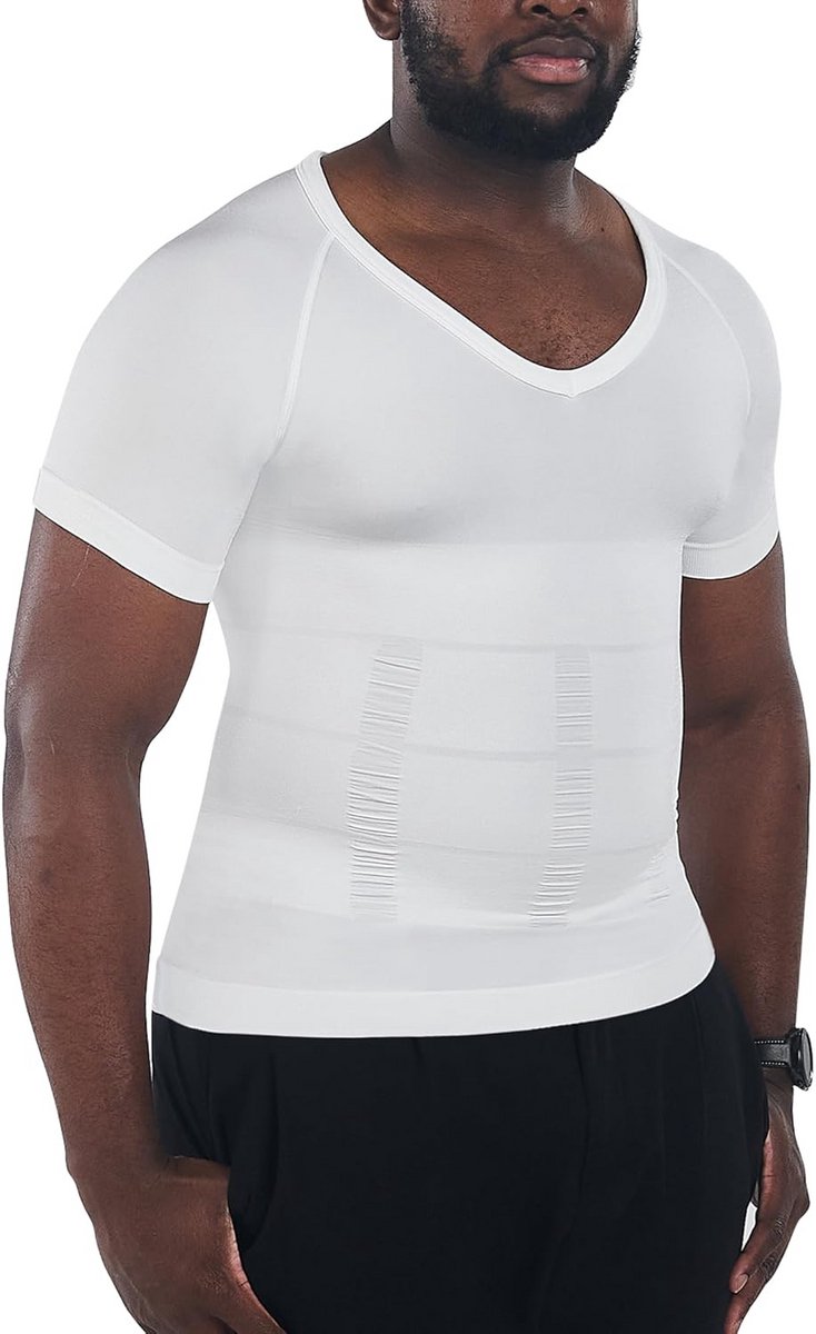 Compressieshirt Heren voor Borstcorrectie en Slanker Silhouet