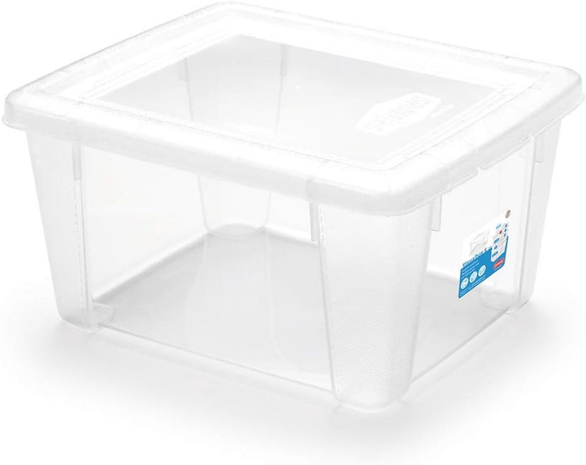 Multifunctionele Hoes Voor Organisatie - 19 x 16 x 10 cm - Transparant