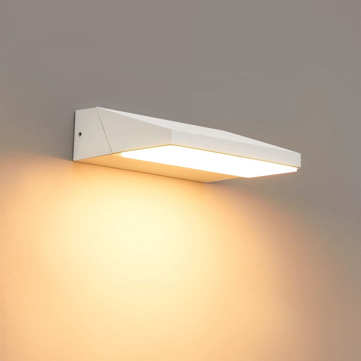 Moderne IP65 LED wandlamp voor buiten - Verstelbaar, Draaibaar en Waterdicht 11W