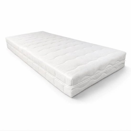 Matelas à ressorts ensachés 7 zones avec mousse confort SG40 - 80x190 - SUR MESURE - Toutes tailles disponibles