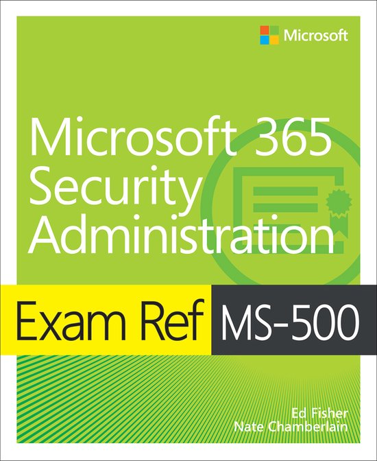 Exam Ref MS-500 Microsoft 365 Security Administration - cover