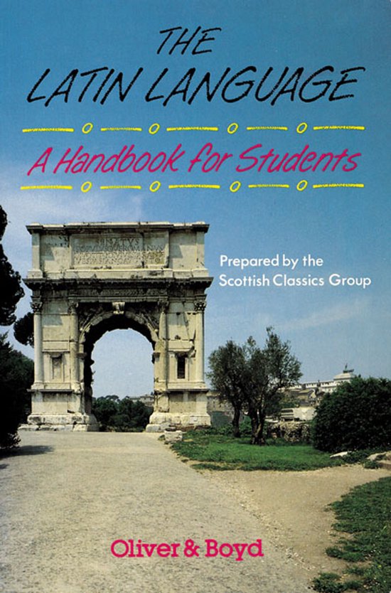 Latin Language Handbook For Students Handbook For Students - cover