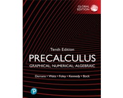 Precalculus: Graphical, Numerical, Algebraic, Global Edition
