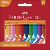 Faber-Castell waskrijt - GRIP Jumbo - 12 stuks - FC-122540