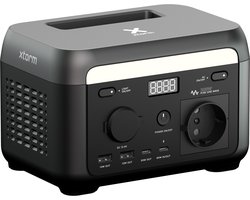 Xtorm Portable Powerstation 200W Draagbare Accu met 1x AC, 2x USB-C en 1x 12V Poort, Voor Kamperen, Stroomuitval en Noodsituaties