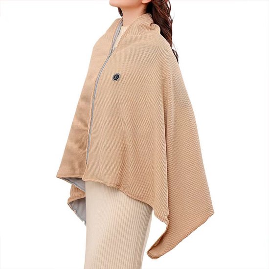 Verwarmde deken - verwarmde hoodie -150x80cm - 3 Standen - Verwarmde - €32,59