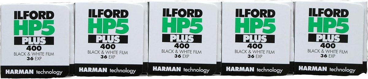 Zwart-Wit Film 35mm voor 36 Opnames - Voordeelverpakking
