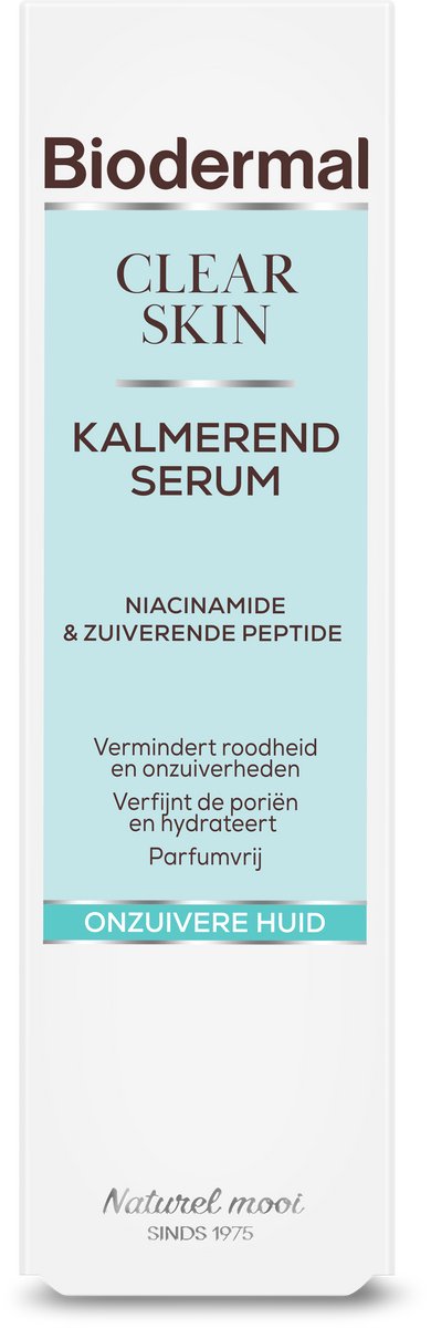 Biodermal Clear Skin Kalmerend Serum - Gezichtsverzorging - 30 ml