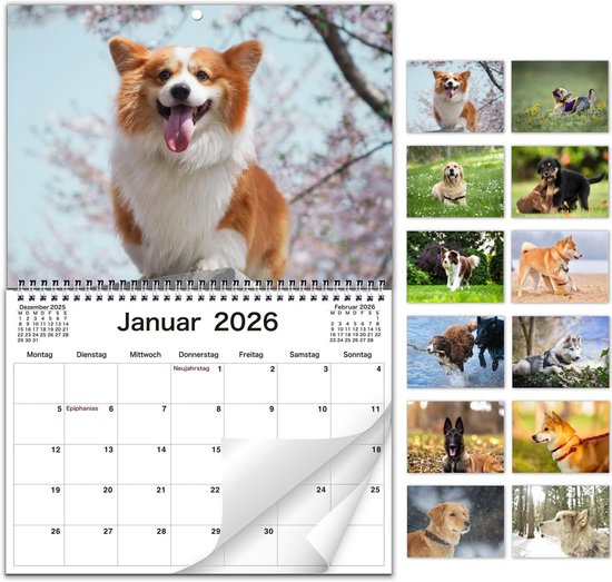 Fotokalender 13-Bladig Landschappen | Maken met logo en motto