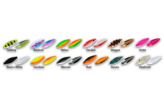 Trout Master Incy Inline Spoon 1.5g - Kleur : Rust van Trout Master — afbeelding 2
