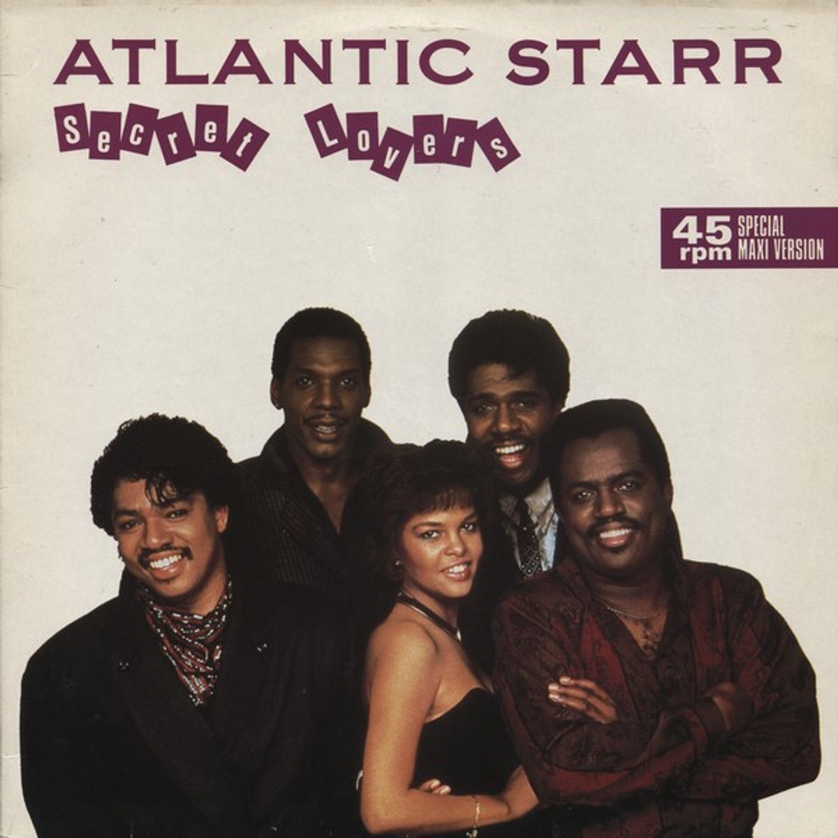 Atlantic Starr - Secret Lovers 12 inch single (vinyl)