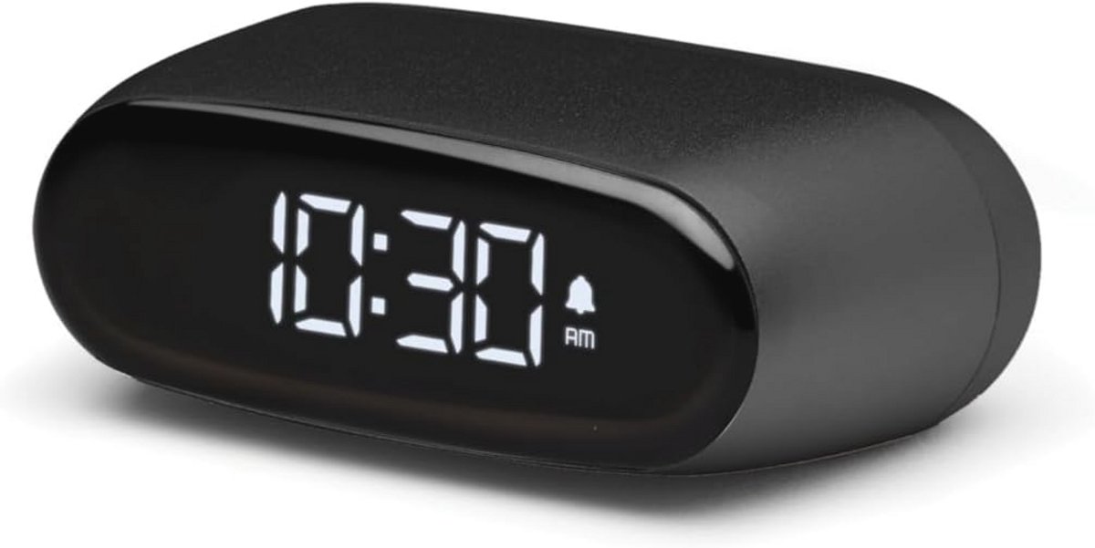 Mini-wekker met Touch-bediening en Snooze-functie - Compacte VA-display Wekker