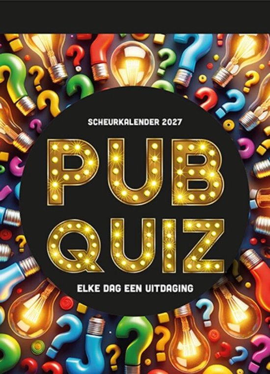 Pubquiz Scheurkalender 2027
