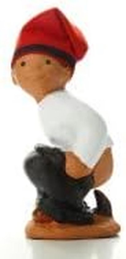 Caganer Kerstdecoratie Figuur voor Traditionele Kerststal