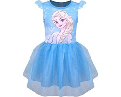 Frozen Tulejurk - Feestjurk - Verkleedkleding - Jurk - Maat 116/122