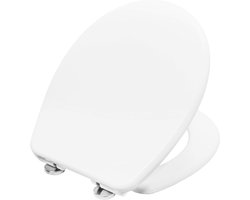 Wc-bril met softclose en Quick Up & Clean in klassiek wit