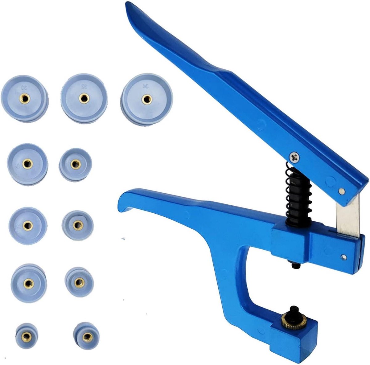 Allecta - Druk KIT voor Horlogeglas met 11 Dies - Horlogemaker Kristal Glas Terugplaats Set