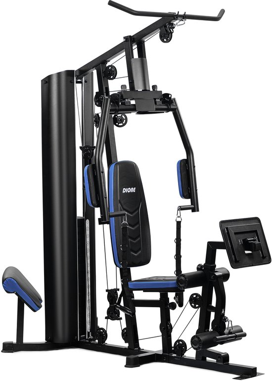 DIONE HG6 - Homegym - Met Legpress - Inclusief 80kg gewichten
