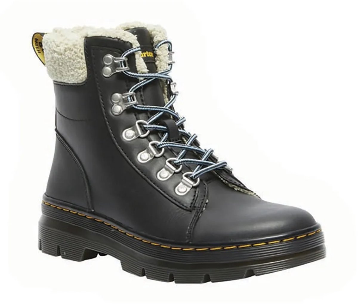 Dr Martens Combs W Fl Laarzen Vrouw Zwart