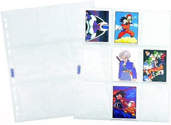 Foto: Universele prospecthoesjes 6 5 x 9 cm glad oppervlak pakket van 10