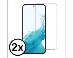 Screenprotector geschikt voor Samsung Galaxy S22 - 2stuks
