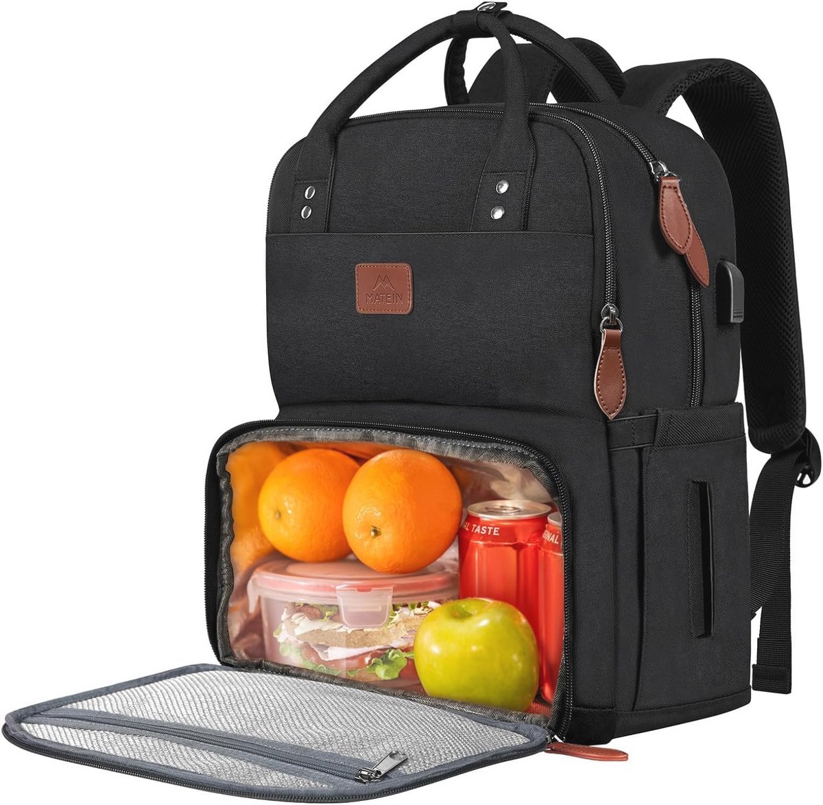 Isolerende Laptoptas met USB-poort en Waterdicht Ontwerp - 17 Inch