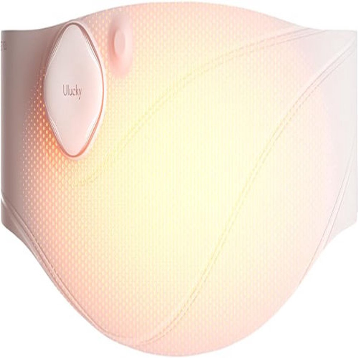 Draagbaar Draadloos Verwarmingskussen – Yoga-Soft Materiaal, 3 Warmtestanden, App-Bediening & Magnetisch Opladen – Opvouwbare Warmtegordel voor Buik, Rug & Menstruatiepijn – Cadeau voor Vrouwen (Wit)