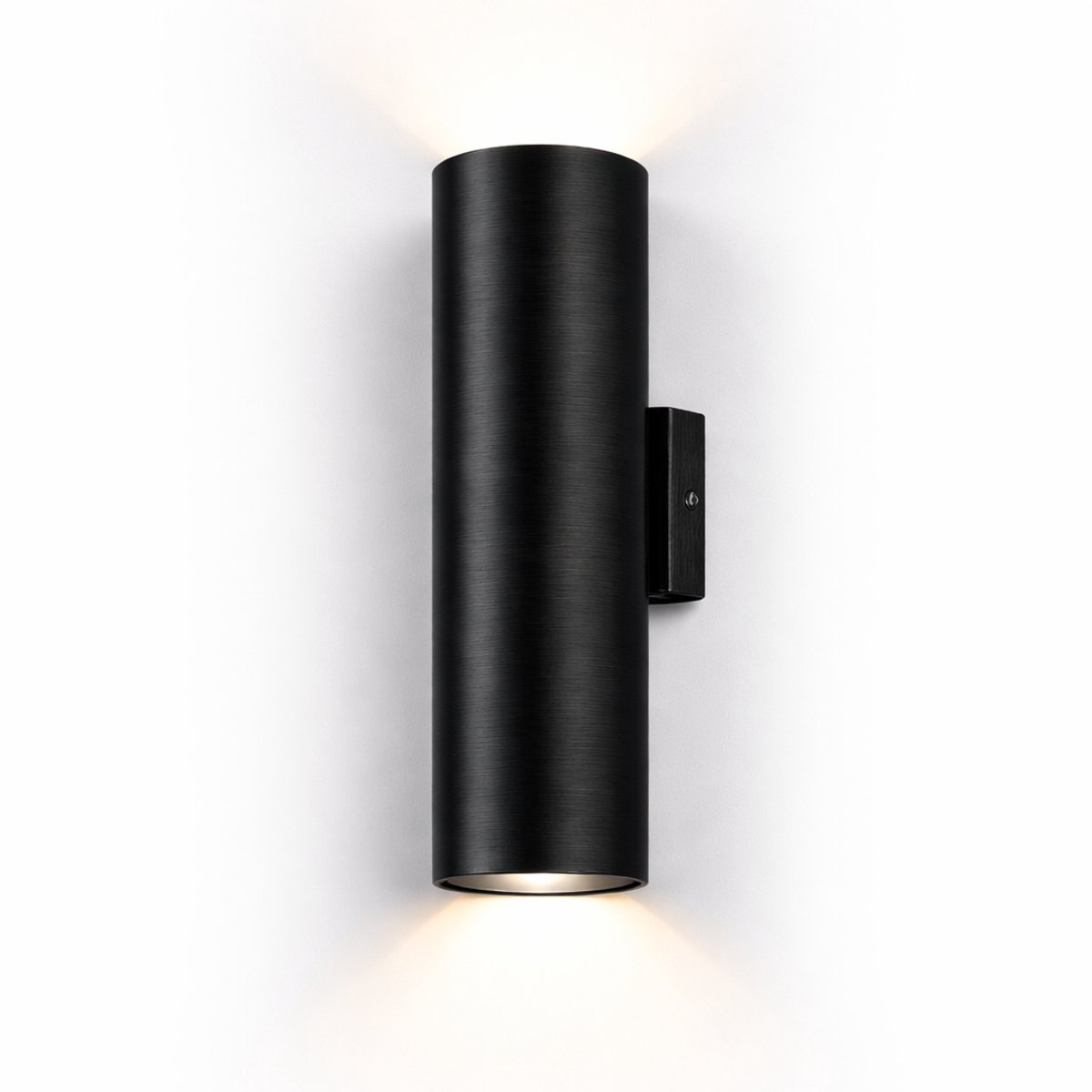 LED Wandlamp Zwart - Aluminium - 12 W - 6000 K - IP54 - 20 cm