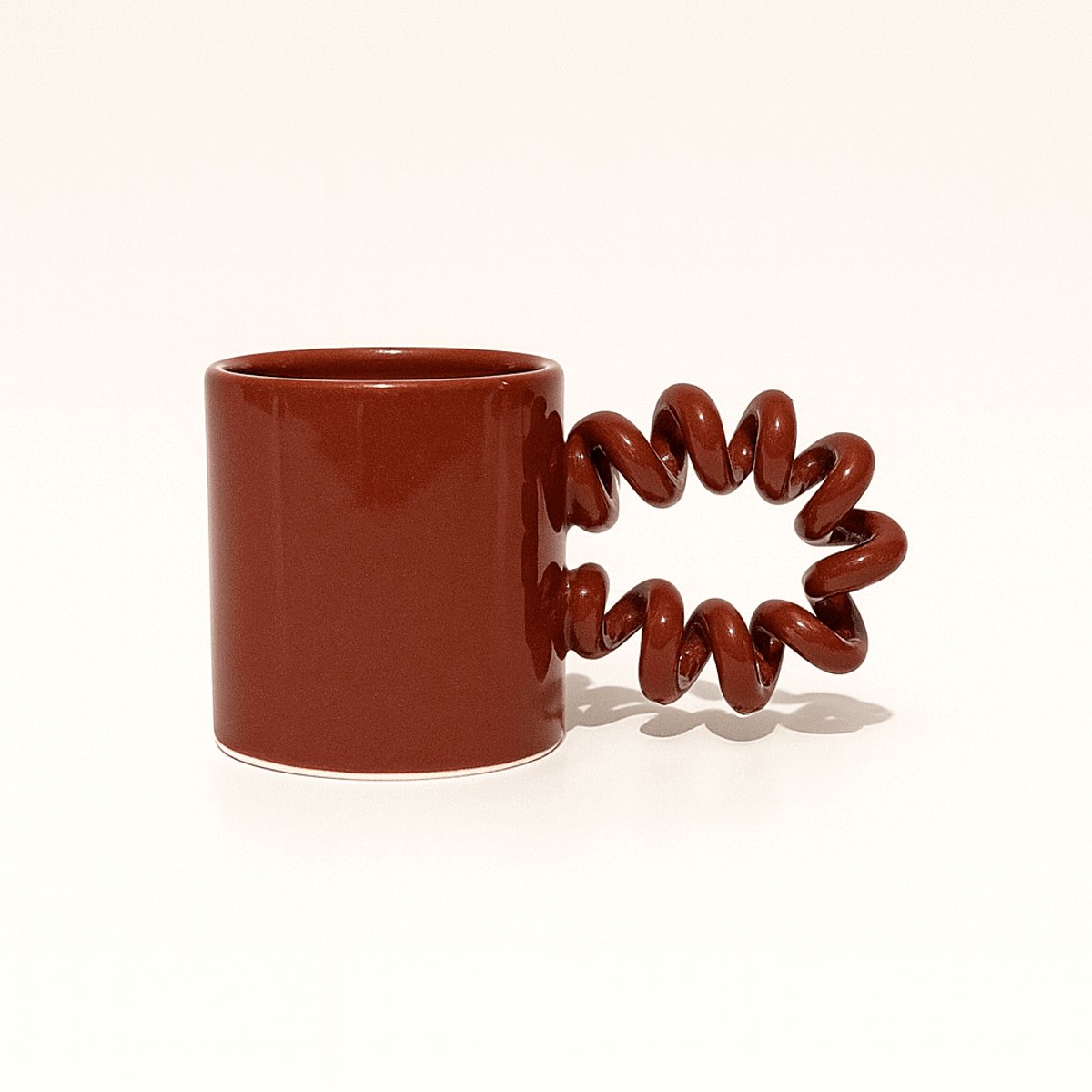 Studio Palu Koffiemok - cappucinomok - Handgemaakte Mok - latte macchiato mokken - Koffiekopjes met oor 200 ml