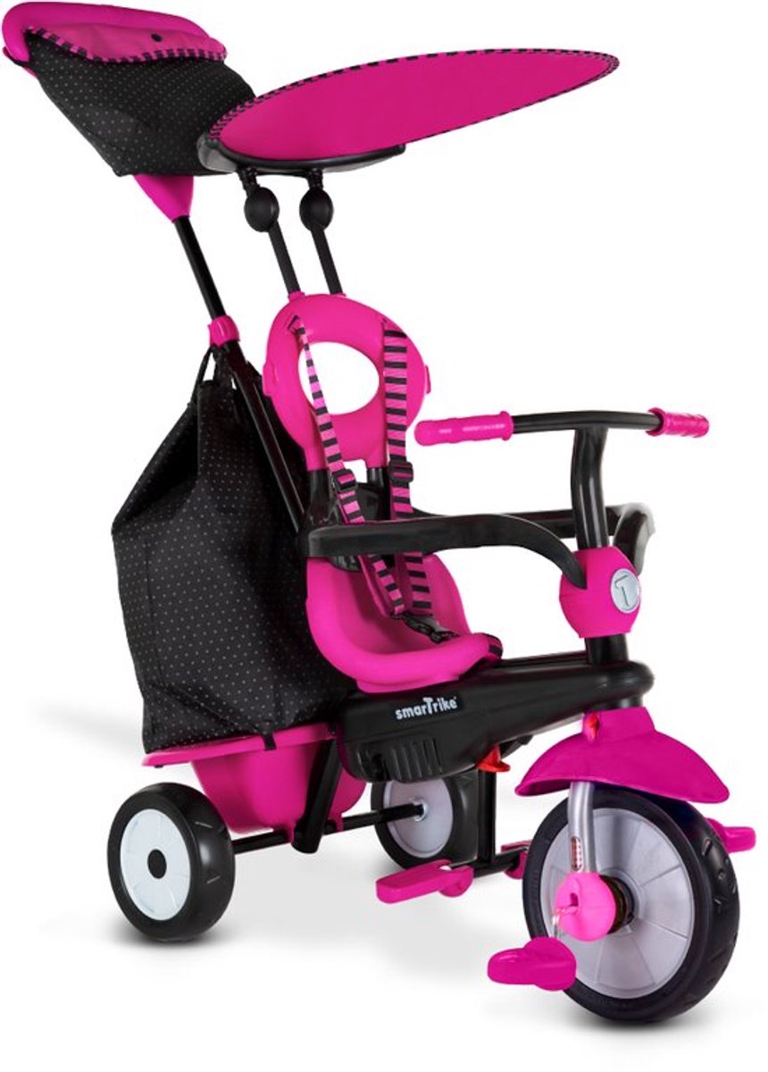 SmarTrike - Vanilla Plus - roze - driewieler voor peuters