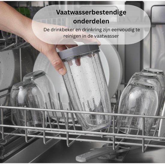 Nutribullet Pro Exclusive Blender - 900 Watt - Smoothie Maker - 2x 900 ml To Go Drinkbekers - Zwart