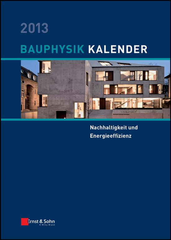 Bauphysik-Kalender 2013 - cover