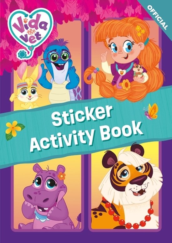 Vida The Vet: Sticker Activity Book - cover