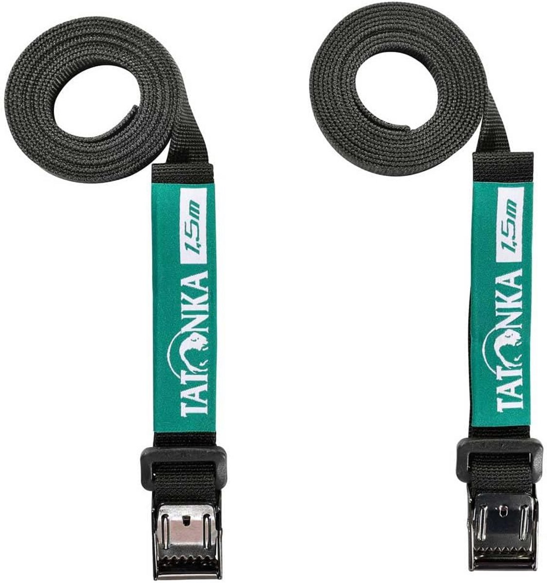 Set van 2 Verstelbare Spanbanden met Metalen Gesp - 1.5 Meter Lang