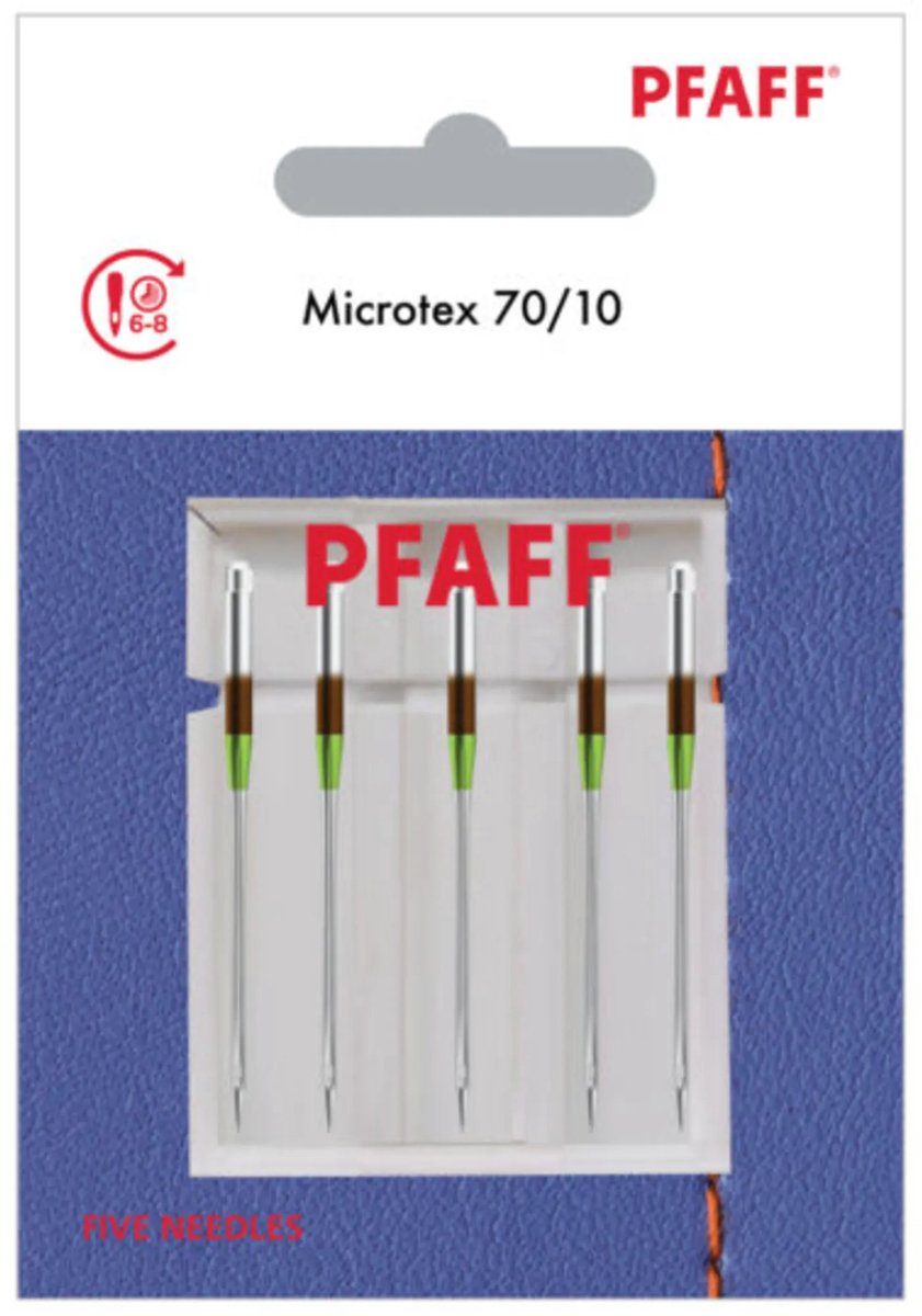 Pfaff Microtex 70 (5 stuks) Naalden