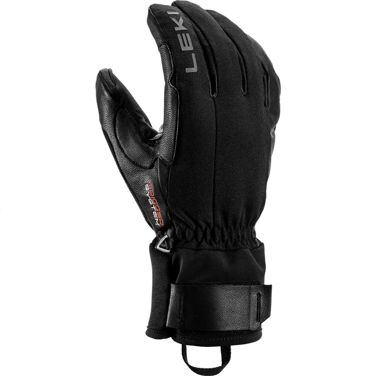 Leki Alpino Argus Thermo 3d Verwarmde Handschoenen Zwart 7.5 Man