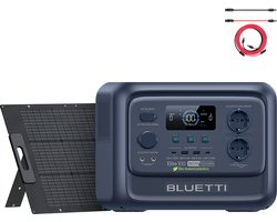 BLUETTI Elite 100 V2 1800W - 1024Wh - Draagbare Accu - met 200W Zonnepanelen PV200 - voor Camping- outdoor- thuis Noodstroom