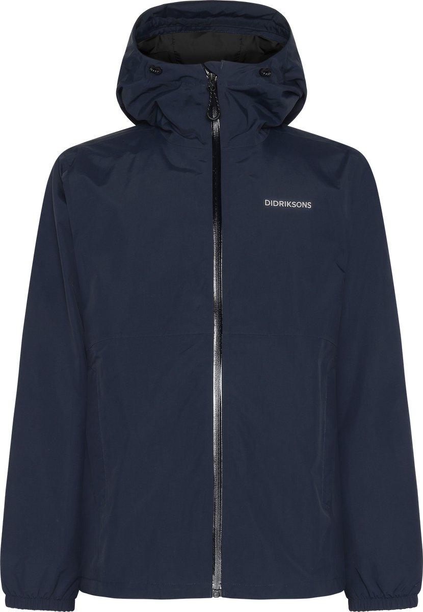 Didriksons DARIO USX JKT 2 Unisex Outdoorjas Dark Night Blauw