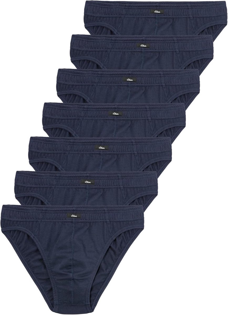 Heren Ondergoed 7-Pack - Comfortabele Katoenen Slips in Effen Kleuren