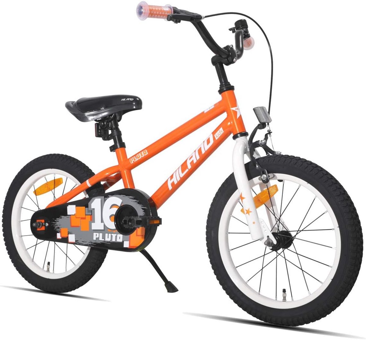 Kinderfiets 14 16 inch voor jongens en meisjes - Rood, Blauw, Oranje - Optimale Kwaliteit en Veiligheid