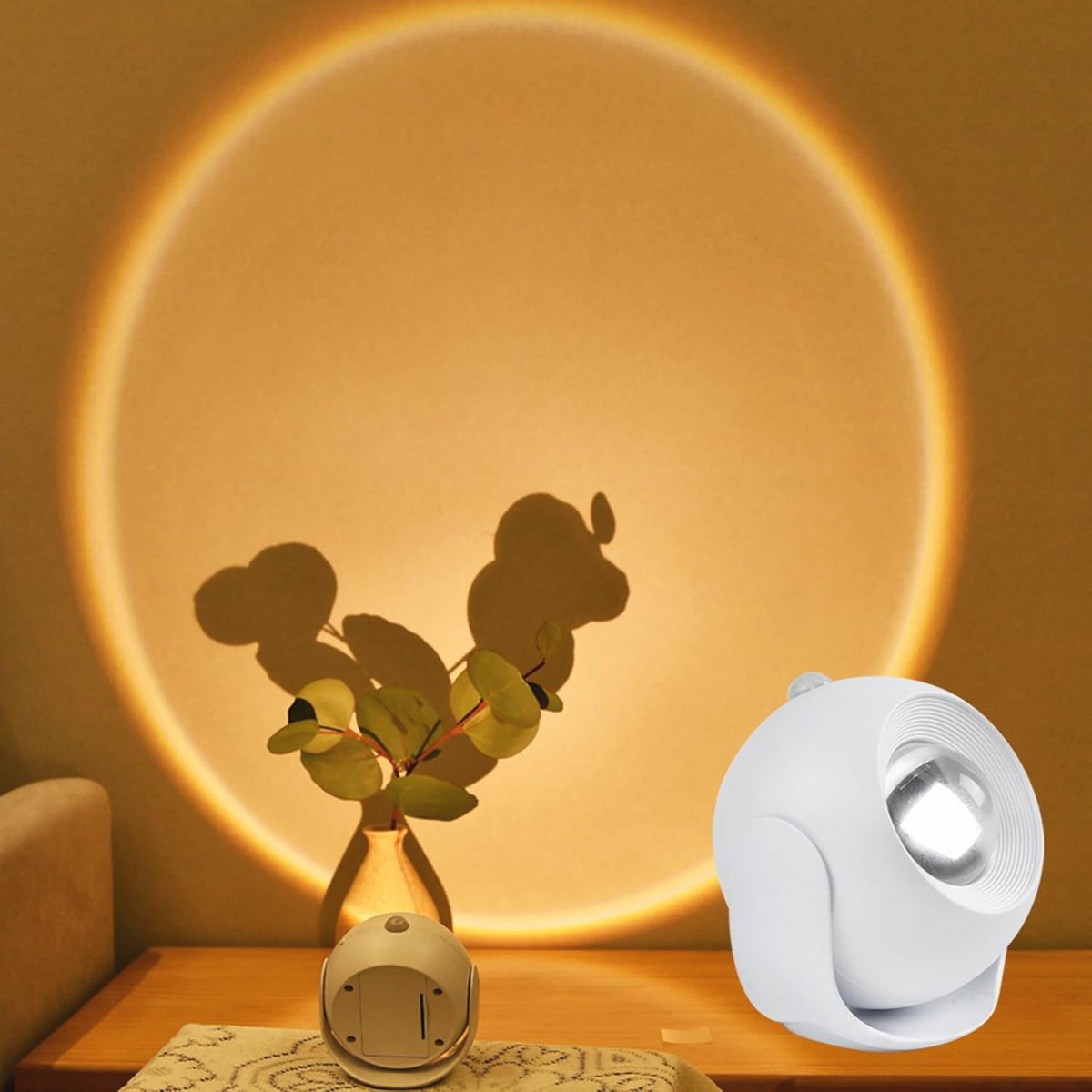 Bewegingsmeldende Wandlamp met Batterij voor Binnen - Oplaadbare Magnetische Kastverlichting