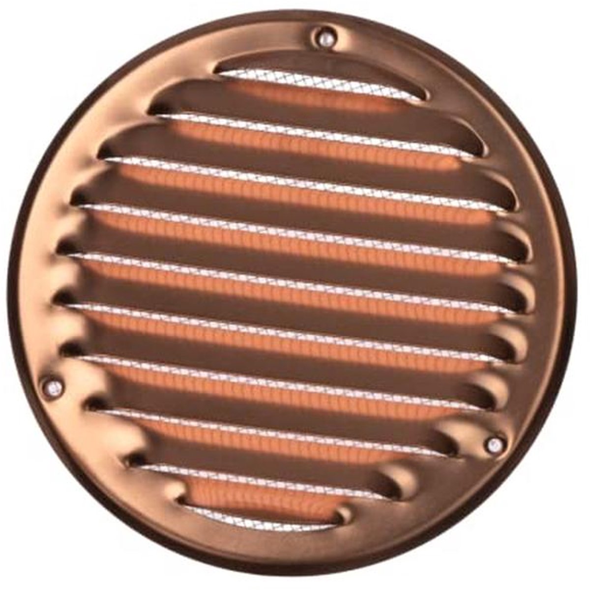 Ventilatierooster Ø 125mm met Insectenhor - Metalen Ventilatieroosters voor Toevoer en Afvoer
