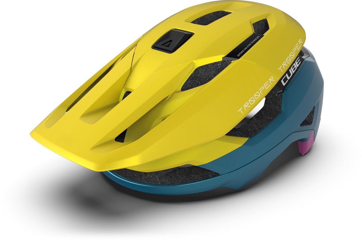 CUBE Fietshelm TROOPER X ACTIONTEAM Blauw L (59-63)