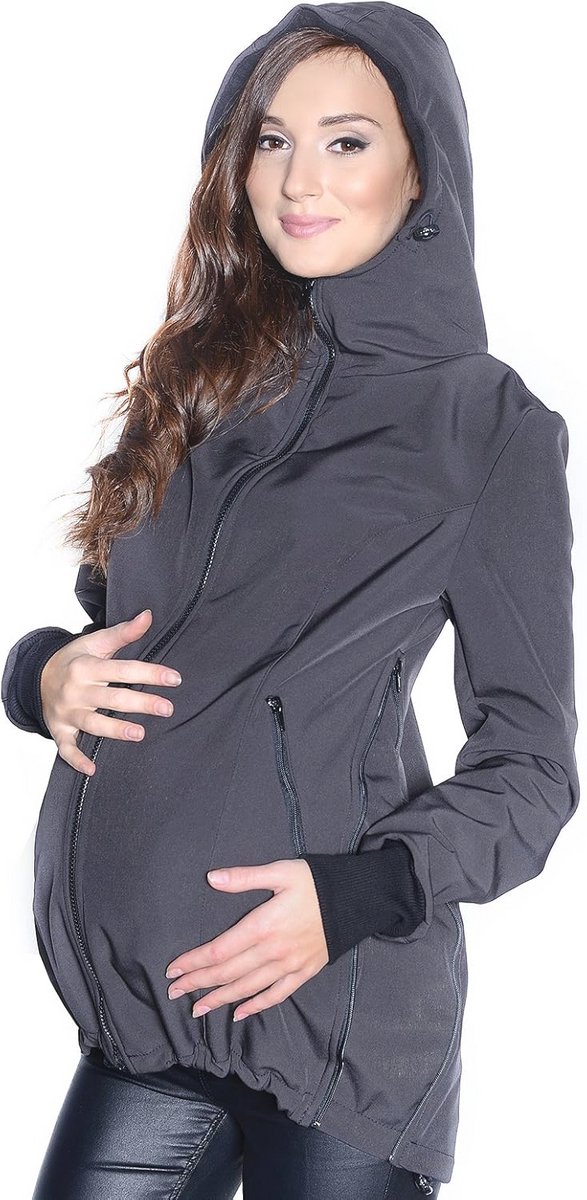 3-in-1 Draagjas voor Babydragen - Softshell Jas