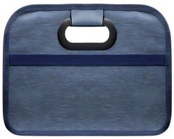 Auto opbergbox - opvouwbaar, waterdicht, hoogwaardig Oxford-stof - opvouwbare kofferbaktas met meerdere compartimenten - universeel autoaccessoire - geschikt voor SUV's, vrachtwagens en personenauto's - 32*23*46cm -Blauw