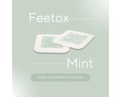 Feetox | Munt (64 stuks) | De pleister om extra vuilstoffen vanuit je lichaam te laten absorberen. Help je immuunsysteem.