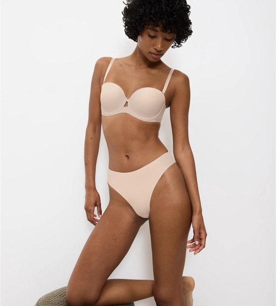 Soutien-gorge Femme Triumph Pure Micro WDP - CAMEO BEIGE - Taille C80