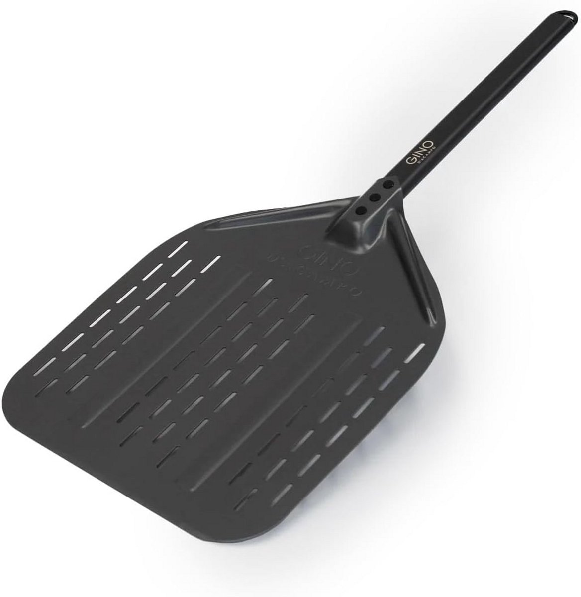 Geperforeerde Pizzaschep 12 Inch - Professioneel Pizza Schep Aluminium met Dunne Rand