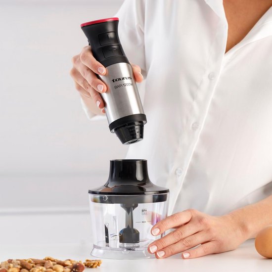 Multifunctionele Staafmixer 3-in-1 1200 W met 20 Snelheden en Turbo van Merkloos — afbeelding 2